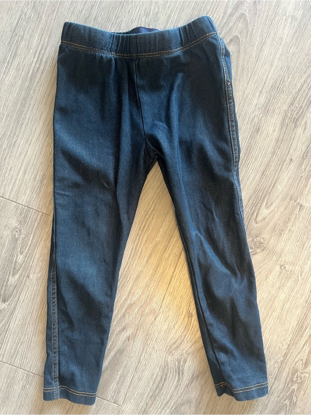 Place Dark Blue Denim-Style Jeggings
